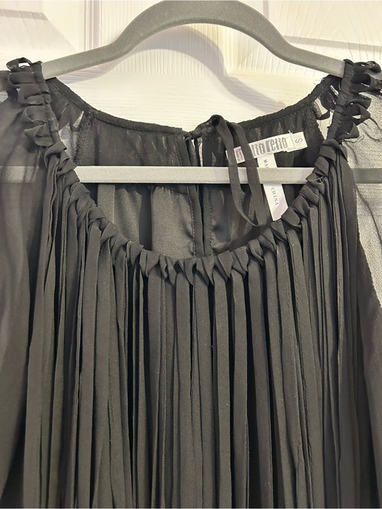 Tops - NWOT Pleated Silk Blouse